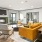 Spacious well lit lounge with large open area and ample seating