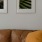a couch with a lamp and a lamp