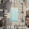 aerial of the pool showing nearness to buildings